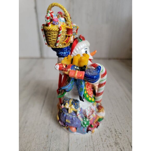 Radko AS IS Frosty gifts galore vintage xmas figure Snowman toys - Picture 5 of 8